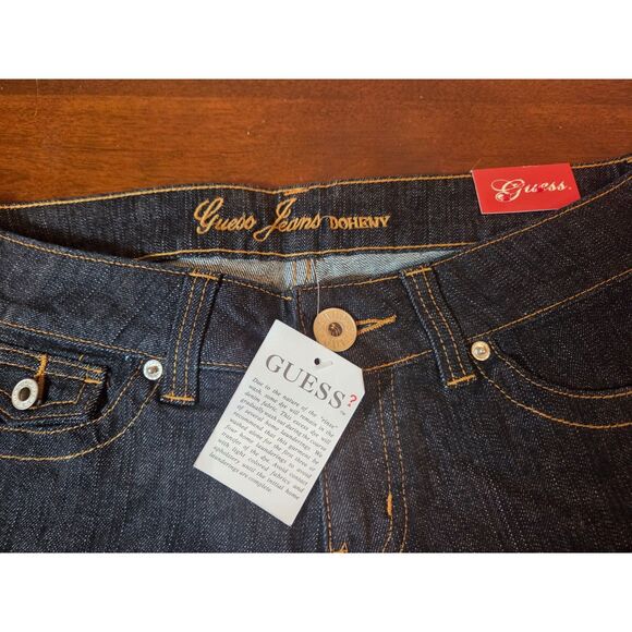 Guess Jeans Doheny Dark Blue Womens Size 30 NWT - Picture 3 of 7